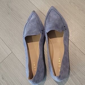M.GEMI The Stellato Sacchetto women's suede shoes size 39 color Clay (grey)
